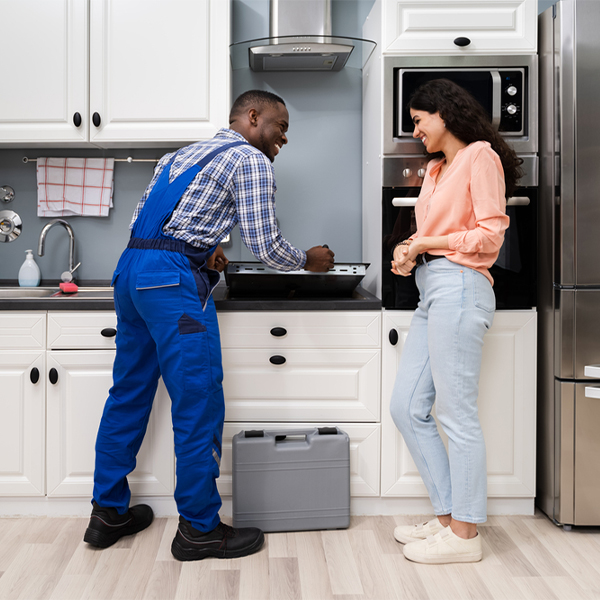 what kind of warranty do you offer on your cooktop repair services in Manassas Park Virginia